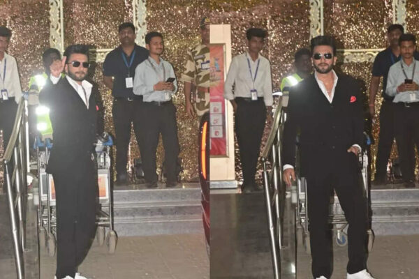 ‘Dhurandhar’ star Ranveer Singh makes stylish airport entry; turns heads in black