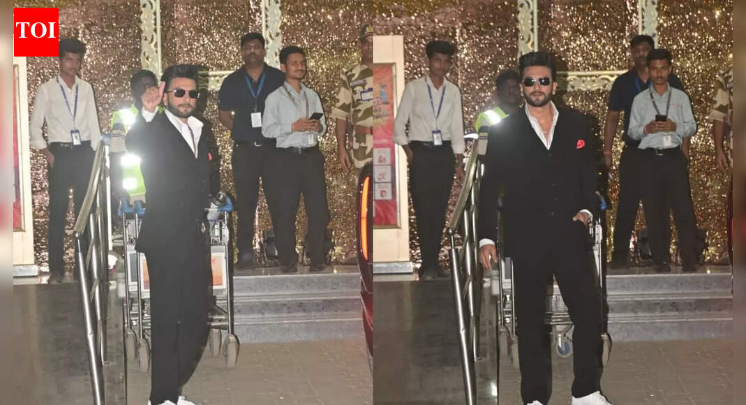 ‘Dhurandhar’ star Ranveer Singh makes stylish airport entry; turns heads in black
