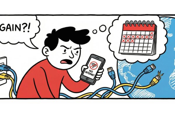 Why the Internet keeps going down every few weeks