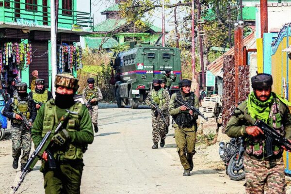 Security forces in Jammu and Kashmir thwarted a potential terror plot in Handwara, recovering M4 rifles and other ammunition. A joint operation in the Neeriyan forest area led to the discovery of a major hideout. Separately, police are inspecting doctors’ lockers in medical institutions to prevent misuse.  SRINAGAR: Security forces on Friday foiled what they called “a potential terror plot” in Jammu and Kashmir, and recovered weapons and ammunition, including M4 rifles, during a search in Handwara, around 130 km north of Srinagar.“Based on specific input, a joint operation was launched by J&K Police and the Army’s Naugam brigade in the Neeriyan forest area along the LoC in Nowgam sector,” a senior police officer said. The joint team busted a major hideout which led to the recovery of two M-series rifles with four magazines, two Chinese pistols with three magazines, two hand grenades and some live rounds.An FIR has been registered and further investigation has been set into motion, the officer said.In Srinagar and other districts of Kashmir, police continued the inspection of doctors lockers in medical institutions. The drive, launched in the wake of the uncovering of a white-collar terror module involving doctors, is aimed at preventing misuse of lockers for unauthorised storage of illegal or hazardous materials and strengthening internal security within medical institutions.End of ArticleFollow Us On Social MediaVideosTejas Crash: IAF Pilot Killed In Dubai Crash Identified As Wing Commander Namansh SyalDefence Experts Break Down Possible Causes Behind Tejas Fighter Jet Crash In DubaiPM Modi Gets Rousing Welcome From Indian Diaspora In Johannesburg Ahead Of G20 Summit | South Africa’‘I Am A Hindu’: Shashi Tharoor Evokes Swami Vivekananda To Tell The World What Hinduism Stands ForAmit Shah Says BSF Crushed 118 Pak Posts, He Issues Tough Security Message From Sindoor Van In KutchEx-CIA Reveals Savage Reply To Imran Khan’s PTI After Apology Demand Over His India-Pak War Analysis’All 140 MLAs Are Mine’: DK Shivakumar Amid Karnataka CM Speculation; Siddaramaiah RespondsKabul Turns To India As New Trade Partner Amid Pak Blockades And Push For Fresh Regional CorridorsTejas Crashes In Dubai Air Show Display As Massive Fireball Sparks Panic, Pilot Succumbs To InjuriesDeadly 5.5 Earthquake Rocks Bangladesh, Killing At Least Six, Triggers Widespread Panic Across Dhaka123Photostories‘120 Bahadur’ star Raashii Khanna’s promotional looksWhat causes high uric acid levels, early symptoms and how to bring it down naturally with science backed tipsTop Harvard doctor reveals the right time to eat these 7 nuts to gain maximum benefitsVegetarian Thanksgiving: 4 mains that taste better than the Turkey10 dhaba-style Paneer dishes to try at home this weekendRekha to Kriti Sanon: Trending celebrity style highlights of the dayFrom Shah Rukh Khan’s ‘Kabhi Khushi Kabhie Gham’ to Salman Khan’s ‘Maine Pyar Kiya’: A look at classic Bollywood films through the modern lensWhy Sadhguru recommends having Beetroot and Cardamom Soup during winter eveningsHow to make Zero-Oil Soya Biryani at homeFrom FOMO to Slaps: New age Gen Z terms parents should know123Hot PicksDelhi AQI TodayBihar Minister List 2025Bihar CM Oath CeremonyGold rate todaySilver rate todayPublic Holidays NovemberBank Holidays NovemberTop TrendingBest Rockstar Games to Play for GTA 6Savannah JamesWayne GretzkysTrevon DiggsDelhi School Suicide CaseKolkata EarthquakeCandace OwensGavin BrindleySophie CunninghamMLB Trade Rumors