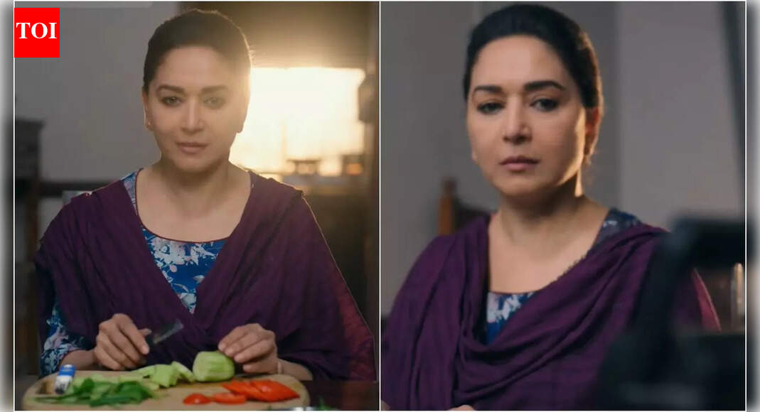 ‘Mrs. Deshpande’ teaser out: Madhuri Dixit transforms into serial killer for Nagesh Kukunnor’s psychological thriller