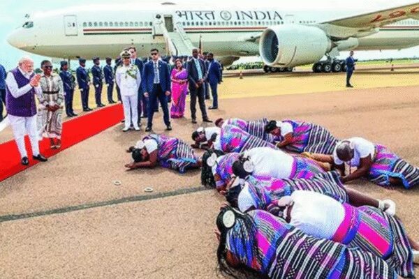 Prime Minister Narendra Modi is on a three-day visit to South Africa for the G20 summit, aiming to present India’s perspective aligned with ‘Vasudhaiva Kutumbakam’. This summit marks the first in Africa, with the African Union now a G20 member, a development facilitated during India’s presidency. The discussions will focus on global issues under the theme ‘Solidarity, Equality and Sustainability’.  NEW DELHI: PM Narendra Modi embarked on a three-day visit to South Africa to attend the G20 summit and said he will present India’s perspective in line with the vision of ‘Vasudhaiva Kutumbakam’ and ‘One Earth, One Family and One Future’. In his departure statement, the PM highlighted the significance of the summit, noting that this is the first time it is being held in Africa, after that the African Union was admitted into the G20 during India’s presidency of the grouping in 2023.”The summit will be an opportunity to discuss key global issues. The theme of this year’s G20 has been ‘Solidarity, Equality and Sustainability’, by which South Africa has carried forward the outcomes from the previous summits held in New Delhi, India, and Rio de Janeiro, Brazil. I will present India’s perspective at the smmit in line with our vision of ‘Vasudhaiva Kutumbakam’ and ‘One Earth, One Family and One Future’,” the PM said.Modi will be interacting with leaders of partner countries and also the Indian diaspora, which is among the largest in South Africa. G20 members include major economies, representing 85% of global GDP, 75% of international trade, and two-thirds of the world’s population.End of ArticleFollow Us On Social MediaVideosTejas Crash: IAF Pilot Killed In Dubai Crash Identified As Wing Commander Namansh SyalDefence Experts Break Down Possible Causes Behind Tejas Fighter Jet Crash In DubaiPM Modi Gets Rousing Welcome From Indian Diaspora In Johannesburg Ahead Of G20 Summit | South Africa’‘I Am A Hindu’: Shashi Tharoor Evokes Swami Vivekananda To Tell The World What Hinduism Stands ForAmit Shah Says BSF Crushed 118 Pak Posts, He Issues Tough Security Message From Sindoor Van In KutchEx-CIA Reveals Savage Reply To Imran Khan’s PTI After Apology Demand Over His India-Pak War Analysis’All 140 MLAs Are Mine’: DK Shivakumar Amid Karnataka CM Speculation; Siddaramaiah RespondsKabul Turns To India As New Trade Partner Amid Pak Blockades And Push For Fresh Regional CorridorsTejas Crashes In Dubai Air Show Display As Massive Fireball Sparks Panic, Pilot Succumbs To InjuriesDeadly 5.5 Earthquake Rocks Bangladesh, Killing At Least Six, Triggers Widespread Panic Across Dhaka123PhotostoriesCan the 10-3-2-1 rule improve your sleep? Here’s what science says‘120 Bahadur’ star Raashii Khanna’s promotional looksWhat causes high uric acid levels, early symptoms and how to bring it down naturally with science backed tipsTop Harvard doctor reveals the right time to eat these 7 nuts to gain maximum benefitsVegetarian Thanksgiving: 4 mains that taste better than the Turkey10 dhaba-style Paneer dishes to try at home this weekendRekha to Kriti Sanon: Trending celebrity style highlights of the dayFrom Shah Rukh Khan’s ‘Kabhi Khushi Kabhie Gham’ to Salman Khan’s ‘Maine Pyar Kiya’: A look at classic Bollywood films through the modern lensWhy Sadhguru recommends having Beetroot and Cardamom Soup during winter eveningsHow to make Zero-Oil Soya Biryani at home123Hot PicksDelhi AQI TodayBihar Minister List 2025Bihar CM Oath CeremonyGold rate todaySilver rate todayPublic Holidays NovemberBank Holidays NovemberTop TrendingBest Rockstar Games to Play for GTA 6Savannah JamesWayne GretzkysTrevon DiggsDelhi School Suicide CaseKolkata EarthquakeCandace OwensGavin BrindleySophie CunninghamMLB Trade Rumors