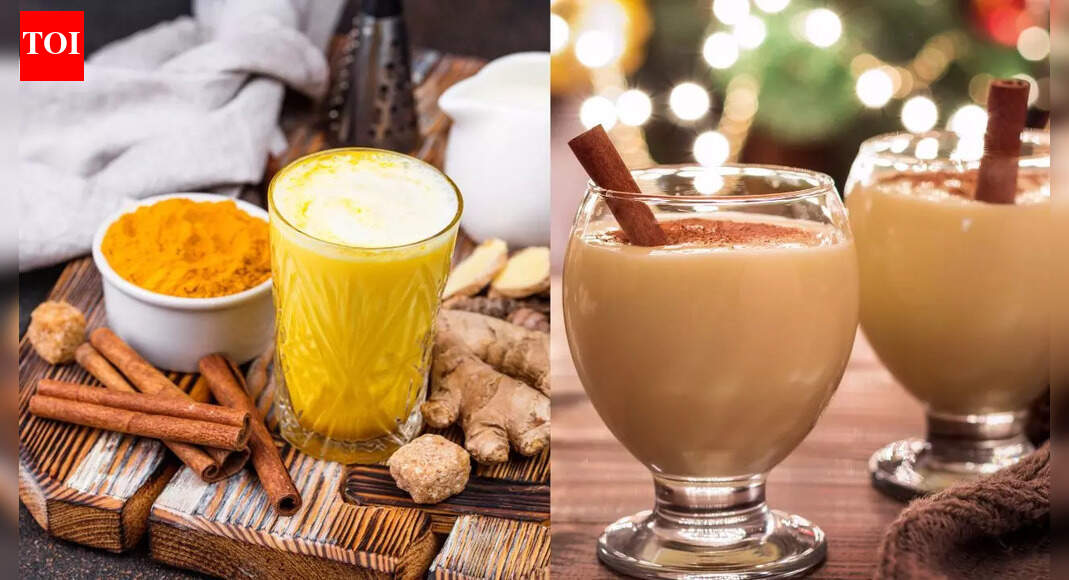 Turmeric milk vs. Nutmeg milk: Which spiced milk is better for heart, brain, digestion, and stress relief |