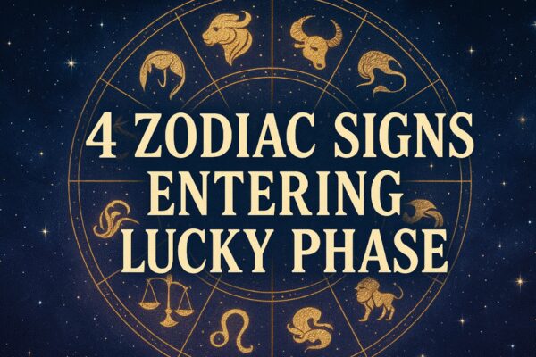The next 30 days will be luckiest for these 4 Zodiac signs; check if you are one of them