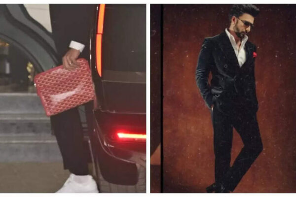 Ranveer Singh spotted carrying a Rs 2 lakh toiletry bag at airport
