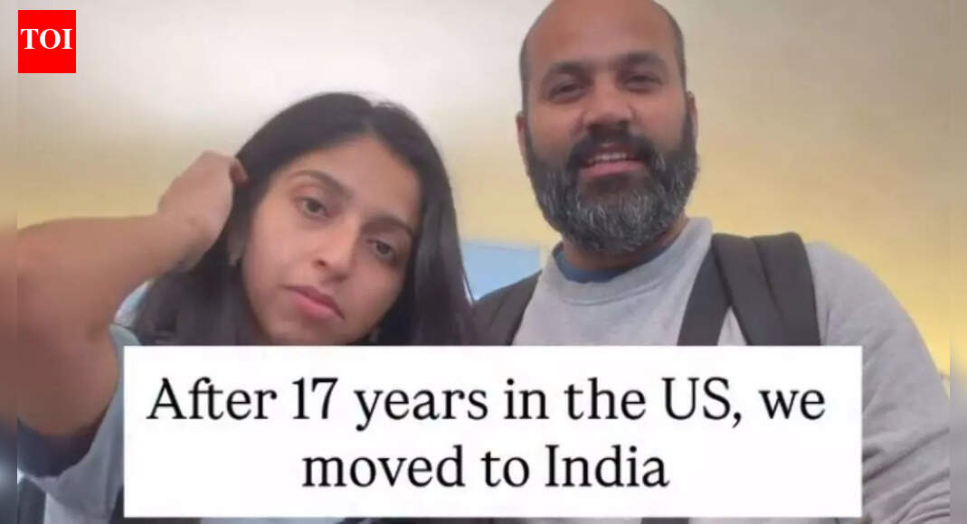 ‘Felt like a burden’: NRI couple says shift from US to India brought ‘peace of mind’ — viral video