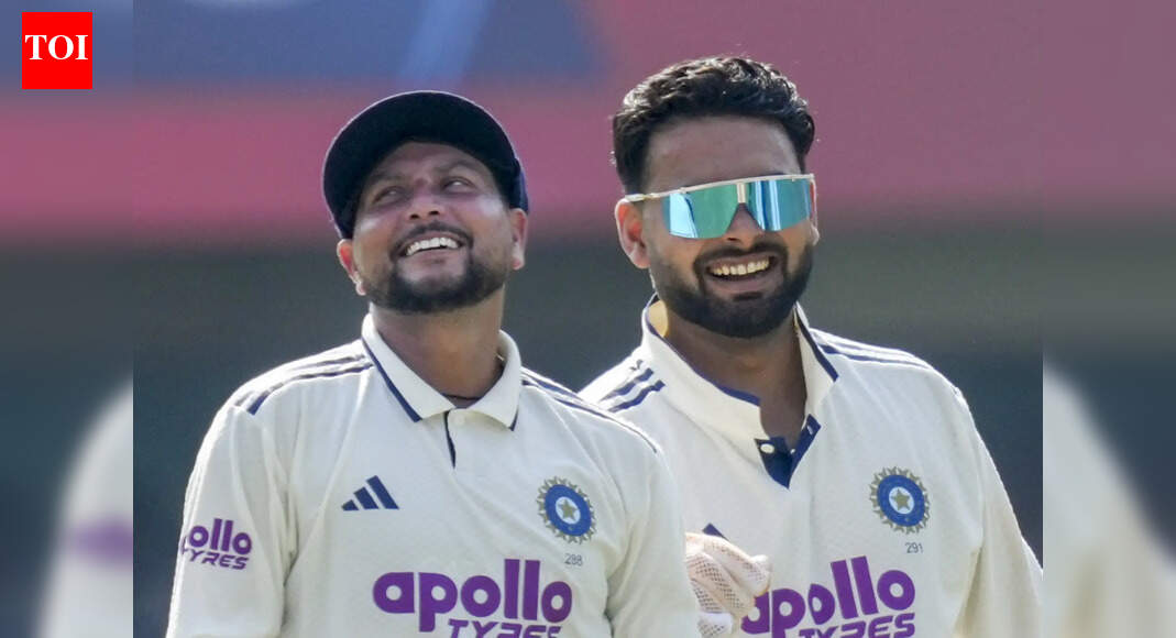 ‘Aisa dalega toh… ‘: Captain Rishabh Pant in full swing behind the stumps; backs Kuldeep Yadav with cheeky message – watch