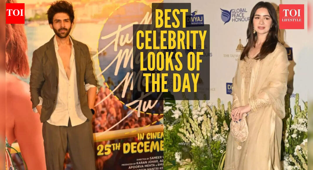 Kartik Aaryan to Sara Tendulkar: 5 best celeb looks of the day