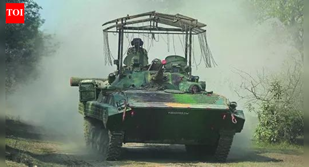 The month-long ‘Ram Prahar’ exercise, involving 20,000 soldiers, simulated offensive operations across the Pakistan border in Punjab (ANI photo) DEHRADUN: In a significant show of combat readiness, Indian Army’s Western Command carried out a month-long integrated ground and air drill involving over 20,000 personnel, simulating offensive operations across the Pakistan border in Punjab. The exercise, which was first of its kind held in Uttarakhand by the Army, concluded near Haridwar on Saturday and was held in terrain mimicking the riverside plains of Punjab.The ‘Ram Prahar’ exercise was conducted by the Ram division of the Kharga Corps under Western Command. Though the location operationally falls under Central Command, army officials said it was chosen due to geographical similarities with the Punjab sector. The exercise included fighter jets, reconnaissance aircraft, Apache attack helicopters, amphibious armoured vehicles, tanks, drone-based surveillance, and night-time paratrooper deployment.General Officer Commanding-in-Chief of Western Command, Lieutenant General Manoj Kumar Katiyar, who inspected and validated the final phase of the drill, said it focused on rehearsing responses to major provocations by Pakistan. “In the recent Operation Sindoor, we delivered a robust response, which resulted in extensive damage to Pakistani forces. But we doubt whether it has learnt any lesson. If there is another mischief by it, we are prepared to respond with far greater force, including entering Pakistan from Punjab,” he said. He added that the location was selected as it allowed simulation of riverine obstacles similar to those found in Punjab. “We conduct exercises in operational areas under other commands too to ensure readiness,” he said. A senior Army officer involved in the exercise told TOI, requesting anonymity, that the drill tested operational agility, multi-domain capabilities and real-time coordination across land, air and cyber domains.Lt Gen Mohan Bhandari (retired), former deputy director general of military operations during the Kargil war, told TOI the drill was vital to test preparedness for the Punjab sector. “Pakistan has constructed numerous canals in Punjab to act as barriers against our armoured and mechanised units. Exercises simulating such conditions enhance operational efficiency because ultimate victory comes under the boots of infantry on enemy land,” said Lt Gen Bhandari (retired)who conducted similar drills during his time in Western Command.About the AuthorKalyan DasPrincipal Correspondent at TOI Dehradun, covering crime, defence, power and off-beat human interest stories.End of ArticleFollow Us On Social MediaVideosTrump Says He Brokered Eight Peace Deals Including India And Pakistan During Mamdani MeetUP Gears Up For Biggest Crackdown Yet As CM Yogi Mandates Detention Hubs For Illegal ImmigrantsModi, Meloni Share Warm Laughter on G20 Sidelines in Johannesburg‘In memory of our brothers’: Russian Pilot’s Heartfelt Note For Indian Tejas Pilot After Dubai Crash’Objective Is To Destroy The Enemy’: Op Sindoor Echoes As Indian Army Vows Stronger Response to PakIndian Army Chief Reveals How A Trusted Orchestra Crushed Nine Targets in Operation Sindoor BlitzManipur Sangai Festival 2025- ThemeAt G20 Summit, PM Modi Proposes Global Knowledge, Skills, Health And Security Initiatives For FutureSangai Festival 2025 Opening CeremonyEx-VP Jagdeep Dhankhar Breaks Silence, Calls Out Narrative Traps With Cryptic Reference To His Past123PhotostoriesFrom Bengal to B-town, actors who found fame in Hindi filmsLaughter Chefs 3: From new jodis of Vivian Dsena-Eisha Singh, Gurmeet-Debina to Tejasswi Prakash-Karan Kundrra teaming up together: Highlights from the new season3 Ayurveda-approved fruit rules to boost digestionFrom Harman Sidhu to Danish Zehen: Indian celebrities who died in tragic road accidents7 high-protein breakfast shakes with 20g per glassMillion-dollar executives: Meet top 5 highest-paid CXOs in India FY259 behaviours that slowly destroy relationships over timeTop 4 home remedies to reduce bloating and boost digestion naturallyKartik Aaryan to Sara Tendulkar: 5 best celebrity looks of the daySilent signs of bullying every parent should pay attention to123Hot PicksDelhi AQI TodayBihar Minister List 2025Bihar CM Oath CeremonyGold rate todaySilver rate todayPublic Holidays NovemberBank Holidays NovemberTop TrendingFantasy Football Injury ReportSavannah JamesBrittany MahomesTaylor SwiftTravis KelceChris Blake GriffithJosh Allen InjuryCharvarius WardFortnite Chapter 7 LeakedCade Cunningham