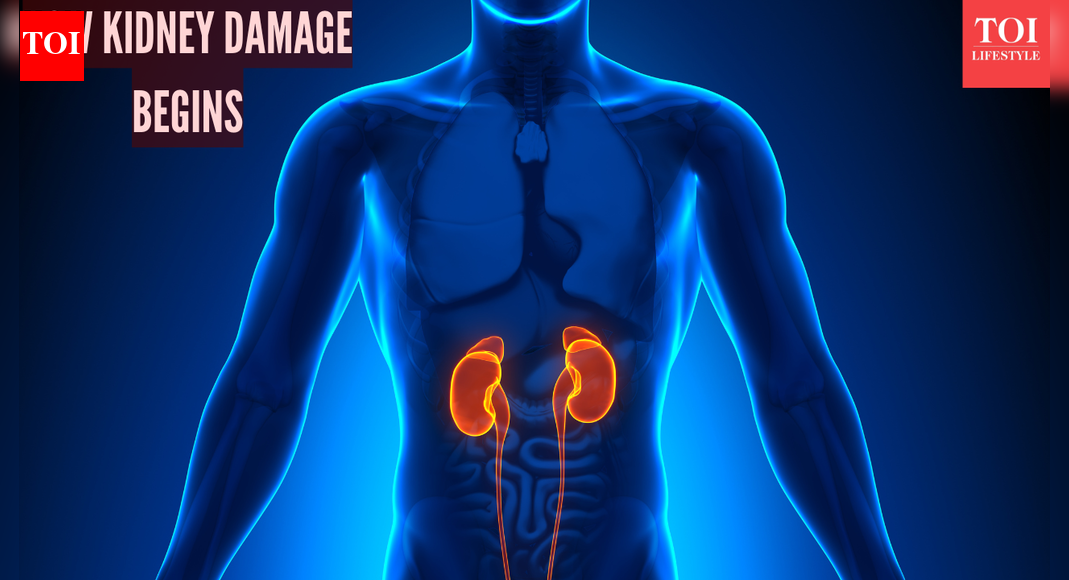 What happens to the body when kidney function begins to deteriorate