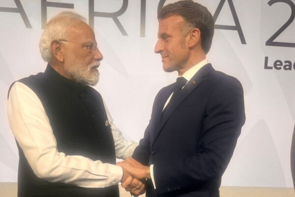 ‘Long live friendship between our countries!’: Macron hails India-France ties;  meets PM Modi on G20 Summit sidelines