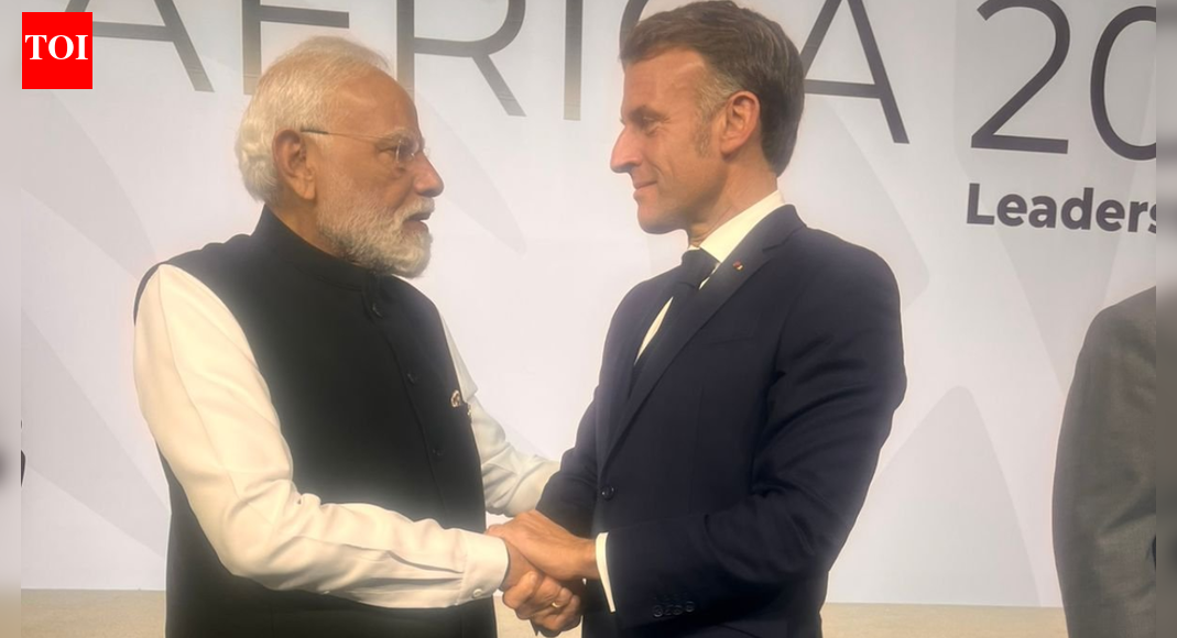 ‘Long live friendship between our countries!’: Macron hails India-France ties;  meets PM Modi on G20 Summit sidelines