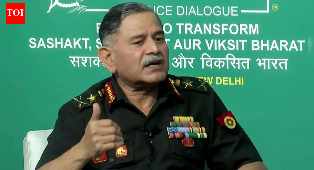 Army Chief General Upendra Dwivedi described Operation Sindoor as a “trusted orchestra” where forces destroyed nine terror targets in 22 minutes. He highlighted the operation’s success, emphasizing the importance of pre-visualization and team trust in swift decision-making. Dwivedi also hinted at a potential “2.0 version” of the operation.  NEW DELHI: Army Chief General Upendra Dwivedi talked about Operation Sindoor, drawing parallels with a “trusted orchestra” where “every musician played a simultaneous or a synergistic role.”. Speaking at an event in the national capital on Saturday, he explained how the armed forces destroyed nine targets in 22 minutes, despite the time crunch.”Operation Sindoor was a trusted orchestra where every musician played a simultaneous or a synergistic role. That is how in 22 minutes, we could destroy nine terrorist targets and, we could in 80 hours make sure that the battle comes to an end. But what is more important, there was no time for decision making, had we not visualised, and had we not trusted the entire team,” the Army chief said.Indian Army Chief Reveals How A Trusted Orchestra Crushed Nine Targets in Operation Sindoor BlitzHe said that the response was not shaped “in the moment, but through years of imagining how intelligence, precision and technology could converge into action.”In an earlier address, echoing Prime Minister Narendra Modi’s sentiments, he had said that Operation Sindoor was just a “trailer”, hinting at a 2.0 version.”On Operation Sindoor 1.0, I would say that the movie had not even begun, only a trailer was shown, and after 88 hours the trailer was over,” he had said.India launched Operation Sindoor on May 7, destroying several terror facilities in Pakistan and PoK. Pakistan responded with its own offensives, prompting further Indian counterstrikes under the same operation. The nearly clash between the two nuclear-armed nations ended on May 10 after both sides reached an understanding.About the AuthorTOI News DeskThe TOI News Desk comprises a dedicated and tireless team of journalists who operate around the clock to deliver the most current and comprehensive news and updates to the readers of The Times of India worldwide. With an unwavering commitment to excellence in journalism, our team is at the forefront of gathering, verifying, and presenting breaking news, in-depth analysis, and insightful reports on a wide range of topics. The TOI News Desk is your trusted source for staying informed and connected to the ever-evolving global landscape, ensuring that our readers are equipped with the latest developments that matter most.”Read MoreEnd of ArticleFollow Us On Social MediaVideosTrump Says He Brokered Eight Peace Deals Including India And Pakistan During Mamdani MeetUP Gears Up For Biggest Crackdown Yet As CM Yogi Mandates Detention Hubs For Illegal ImmigrantsModi, Meloni Share Warm Laughter on G20 Sidelines in Johannesburg‘In memory of our brothers’: Russian Pilot’s Heartfelt Note For Indian Tejas Pilot After Dubai Crash’Objective Is To Destroy The Enemy’: Op Sindoor Echoes As Indian Army Vows Stronger Response to PakIndian Army Chief Reveals How A Trusted Orchestra Crushed Nine Targets in Operation Sindoor BlitzManipur Sangai Festival 2025- ThemeAt G20 Summit, PM Modi Proposes Global Knowledge, Skills, Health And Security Initiatives For FutureSangai Festival 2025 Opening CeremonyEx-VP Jagdeep Dhankhar Breaks Silence, Calls Out Narrative Traps With Cryptic Reference To His Past123PhotostoriesMorning walk vs evening walk: Which one is better for weight loss?5 easy and smart tips to make long-distance relationships workFeeling the winter blues?: 6 mind-clearing habits to try at home5 style lessons to take from Italy’s PM Giorgia MeloniHansika Motwani’s rise shows her steady mix of hard work and charmFrom Bengal to B-town, actors who found fame in Hindi filmsLaughter Chefs 3: From new jodis of Vivian Dsena-Eisha Singh, Gurmeet-Debina to Tejasswi Prakash-Karan Kundrra teaming up together: Highlights from the new season3 Ayurveda-approved fruit rules to boost digestionFrom Harman Sidhu to Danish Zehen: Indian celebrities who died in tragic road accidents7 high-protein breakfast shakes with 20g per glass123Hot PicksDelhi AQI TodayBihar Minister List 2025Bihar CM Oath CeremonyGold rate todaySilver rate todayPublic Holidays NovemberBank Holidays NovemberTop TrendingAuston Matthews InjuryKim KardashianBrittany MahomesTaylor SwiftTravis KelceChris Blake GriffithJosh Allen InjuryCharvarius WardFortnite Chapter 7 LeakedCade Cunningham