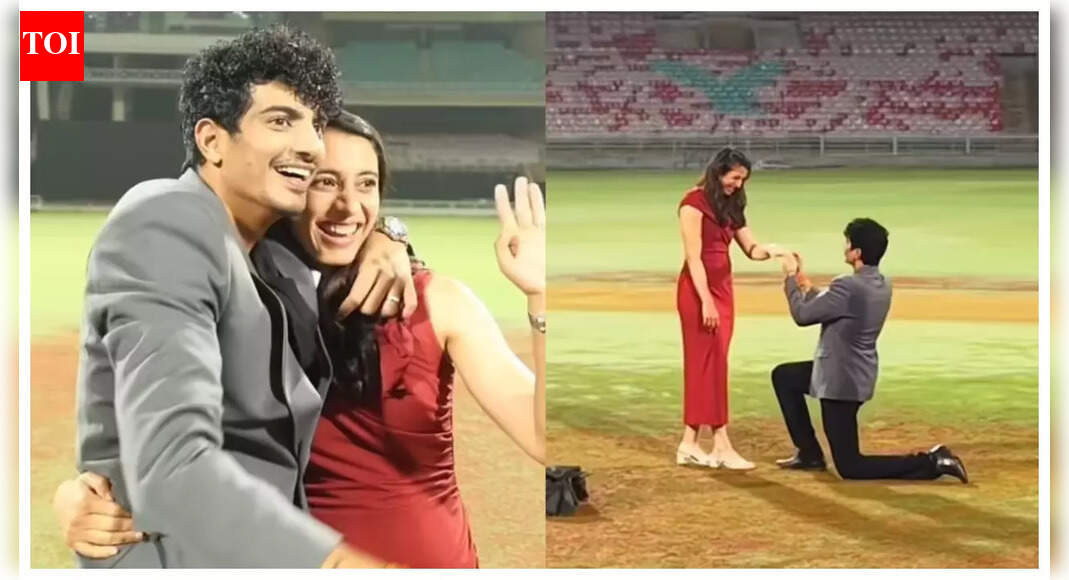 Palaash Muchhal and Smriti Mandhana Wedding Live Update: Glimpses of sangeet, haldi, and other pre-nuptial festivities win the internet