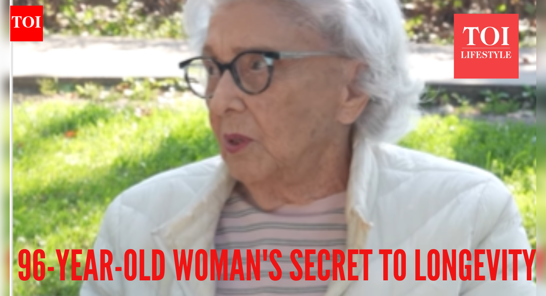 Long walks, no drinking, and…. 96-year-old reveals her longevity secrets, ‘The only thing that gets me going is….’