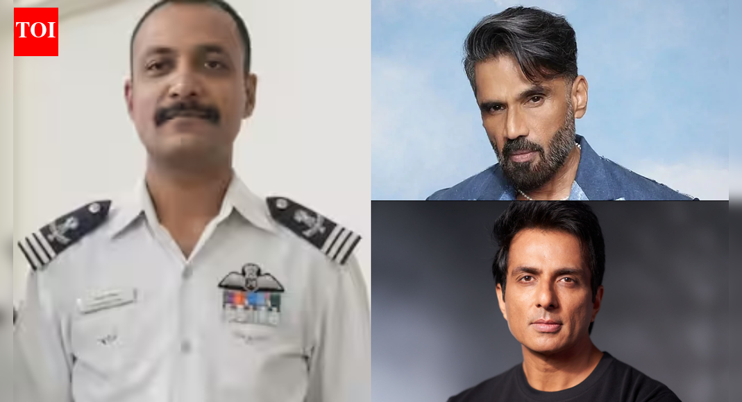 Wing Commander Namansh Syal tragic demise: Suniel Shetty, Sonu Sood, Adnan Sami and others pay heartfelt tribute to brave IAF pilot