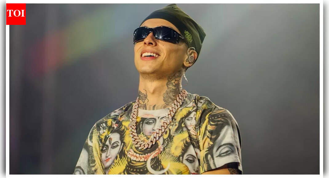 Rapper Central Cee marks his debut in Rolling Loud India, Mumbai, wearing a Mahadev tee, and fans are raving about his choice of attire