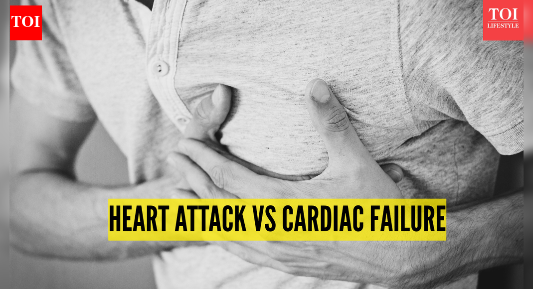 Heart Attacks VS Cardiac Failure: Key differences, symptoms and causes |