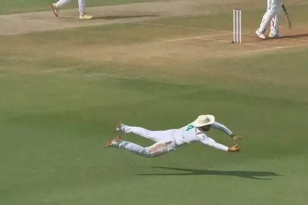 IND vs SA: Aiden Markram takes ‘superhuman’ flying catch as India collapse worsens in Guwahati – Watch