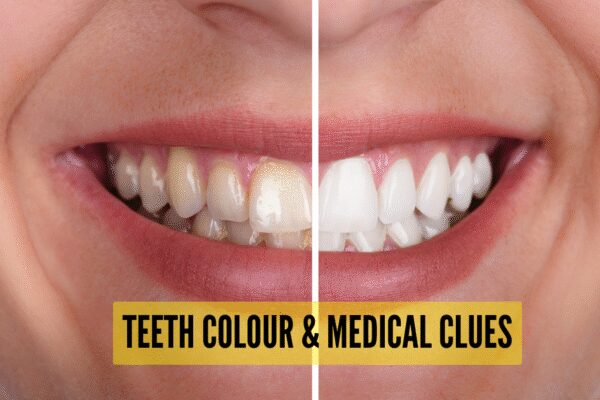 Yellow to spotted: What different types of tooth colour reveal about health, hidden medical conditions