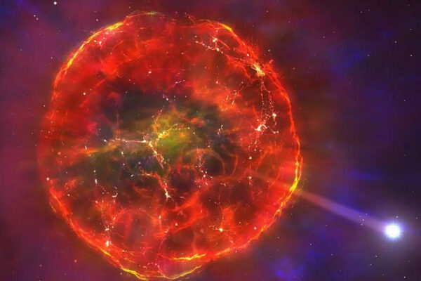 NASA spots a mysterious red sphere hurtling through space at record speed, leaving scientists scrambling for answers
