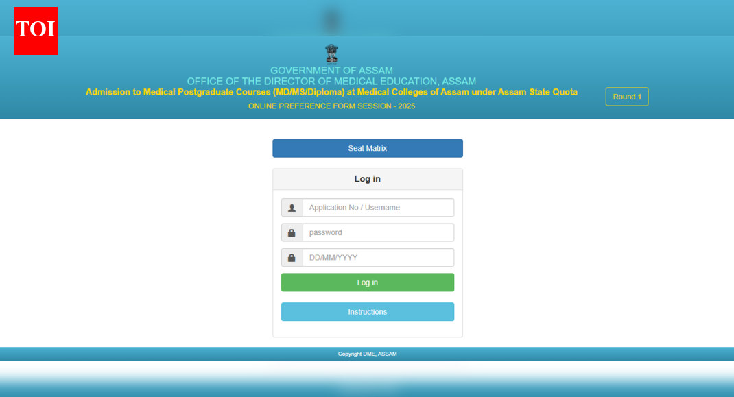 Assam NEET PG counselling 2025: Choice filling for Round 1 begins at wbmcc.nic.in; direct link here