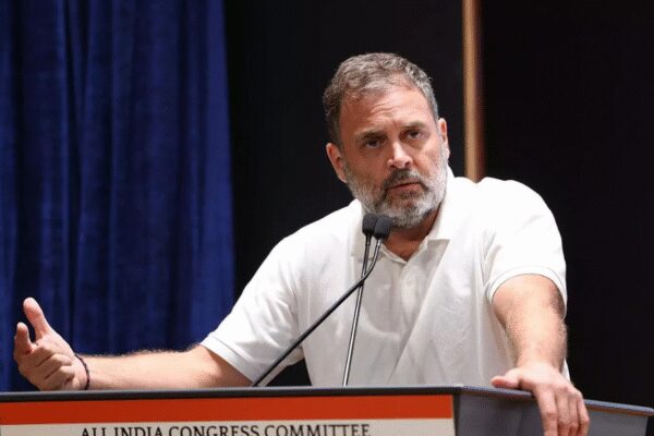 ‘Don’t respect Ambedkar, Samvidhan’: BJP slams Rahul for skipping CJI’s oath taking; calls it ‘boycott’