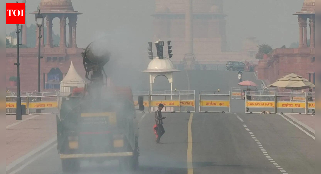 Delhi government issued advisory on Monday  for 50 per cent on-site staff for offices to combat rising air pollution, following directions from the Commission for Air Quality Management. This measure aims to reduce exposure and vehicular emissions, with staggered timings already in effect for government offices until 2026.  NEW DELHI: Amid rising air pollution, the Delhi government on Monday issued an advisory for it’s employees, private offices to operate with 50 per cent on-site staff, with the remainder continuing to work from home. The step follows directions from the Commission for Air Quality Management and aims to limit exposure while reducing vehicular emissions in the capital, reported AIR.Delhi Air Pollution Protest At India Gate Turns Violent Amid ‘Madvi Hidma Amar Rahe’ SlogansDelhi environment minister Manjinder Singh Sirsa said, “Under GRAP III, the government is proactively implementing pollution control measures with intensified focus on public health and air quality protection.”He added that staggered office timings have already been mandated for all government offices, including those under the Municipal Corporation of Delhi (MCD), until February 2026. MCD offices will operate from 8:30AM to 5:00PM, while Delhi government offices will function from 10:00 AM to 6:30 PM.For Government Offices under GNCTD – all administrative secretaries and heads of departments shall attend office regularly with not more than 50 per cent staff strength physically present in office. The remaining 50 per cent staff shall work from home, provided that the administrative secretaries and heads of departments can call officers/officials to office, as required to ensure uninterrupted delivery of essential and emergency public services. For Private Offices functioning within NCT of Delhi – all private offices functioning within NCT of Delhi shall operate with not more than 50 per cent staff physically attending the workplace. The remaining staff shall mandatorily work from home.Over 2,000 enforcement personnel from multiple agencies are deployed to ensure compliance with pollution control protocols, Sirsa said. Private offices have also been urged to communicate these guidelines across all branches and implement them effectively.“The government will continue to issue all required directions to tackle air pollution and minimize its impact,” he added.(With inputs from agencies)About the AuthorTOI News DeskThe TOI News Desk comprises a dedicated and tireless team of journalists who operate around the clock to deliver the most current and comprehensive news and updates to the readers of The Times of India worldwide. With an unwavering commitment to excellence in journalism, our team is at the forefront of gathering, verifying, and presenting breaking news, in-depth analysis, and insightful reports on a wide range of topics. The TOI News Desk is your trusted source for staying informed and connected to the ever-evolving global landscape, ensuring that our readers are equipped with the latest developments that matter most.”Read MoreEnd of ArticleFollow Us On Social MediaVideos‘Why? Why? Why?’ Mamata Slams EC, Flags ‘Unusual & Alarming’ Moves Ahead of Bengal Polls’Doesn’t Deserve LoP Post’: BJP Slams Rahul Gandhi For Missing CJI Surya Kant’s Oath CeremonyAs Pakistan Halts Afghan Transit, Kabul Boosts India Partnership And Fast-Tracks The Chabahar RouteIndia’s Soft Power Rises As Jaishankar Expands Global Gita Mahotsav, Kurukshetra Festival OutreachPunjab: Anandpur Sahib Hosts 3-Day Tribute on Guru Tegh Bahadur’s 350th Martyrdom Year’They Said Arunachal Is China’: Indian Woman Alleges Harassment After Passport Rejection In ShanghaiRajnath Says India Followed Krishna’s Message In Operation Sindoor After Pakistan Misread Decency‘Enemies of the Nation Are Our Enemies’Owaisi Condemns Delhi Blast’Double Trade By 2030′: Piyush Goyal’s Big Remarks As India, Canada Agree To Resume FTA TalksTejas Crash: HAL Issues Clarification As Court Of Inquiry Probes Wing Commander Namansh Syal’s Death123PhotostoriesSpeculation to confirmation: Sonam Kapoor’s second pregnancy becomes a masterclass in maternity fashionDisha Patani to Ananya Panday: The most talked-about fashion moments of the dayPlanning 2026 travels? 10 trending destinations in pictures to inspire youThanksgiving side dishes: 5 easy recipes to try this yearA legend lives on: Nostalgic images of Dharmendra, the ‘He-Man’ of Bollywood10 Indian breakfasts that are high in protein and under 300 calories5 Indian baby name pairs that are perfect for siblingsDharmendra: The late legend’s heartwarming family picturesEvil Eye You Attract According To Your Date of BirthLong-term love tips: 8 practical ways to stay close and happy in a relationship123Hot PicksDelhi AQI TodayNew Labour CodeChennai rainGold rate todaySilver rate todayPublic Holidays NovemberBank Holidays NovemberTop TrendingNew Labour LawsIslam MakhachevCola Social Security PaymentsBrittany MahomesCanada Citizenship ActDelhi ProtestSmriti Mandhana WeddingJack HughesRama Raju MantenaFortnite Chapter 7 Leaked