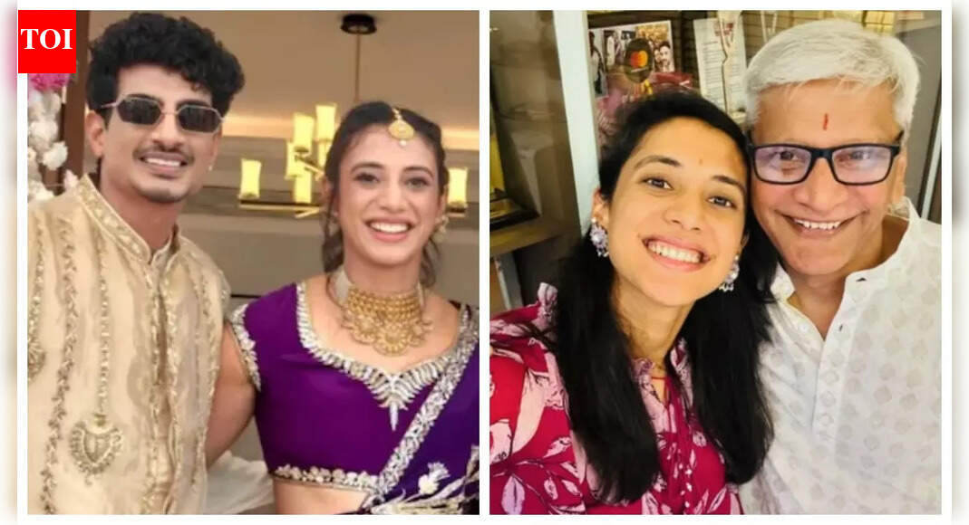 Smriti Mandhana DELETES all wedding posts after father’s hospitalisation;  Palak Muchhal comes to brother Palash Muchhal’s defence as fans question him