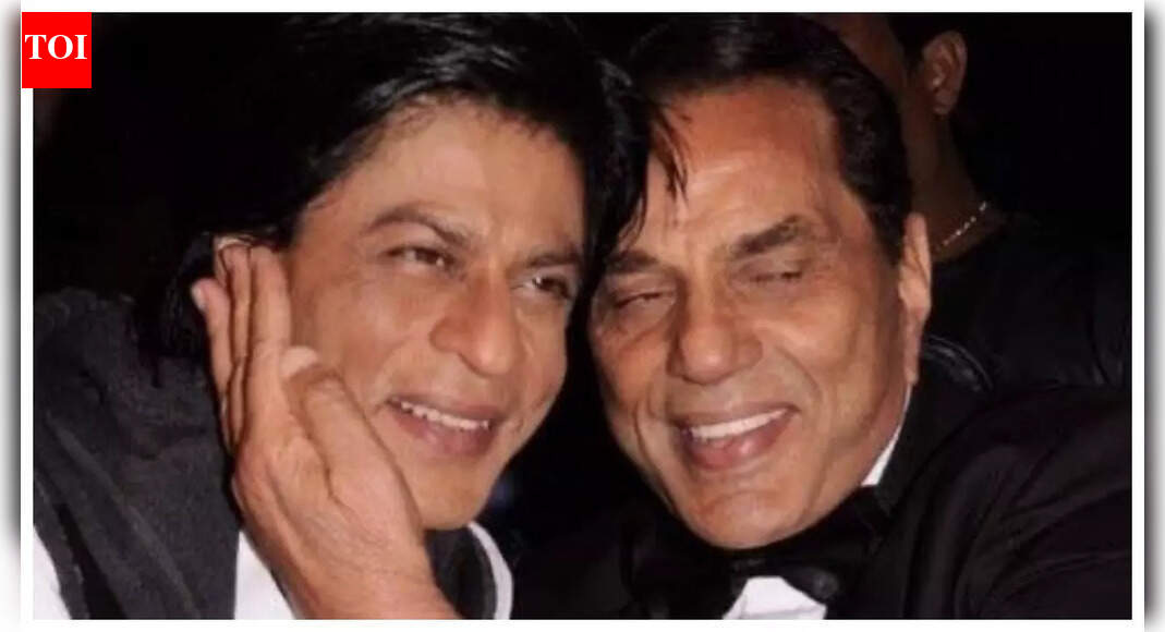 Shah Rukh Khan pens emotional tribute to Dharmendra: ‘You were nothing short of a father figure to me’