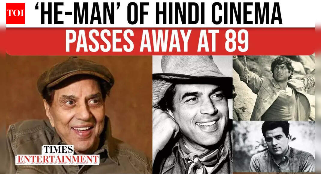 Mohanlal mourns as Hindi cinema legend Dharmendra passes away, calling his demise ‘the end of a cinematic era’