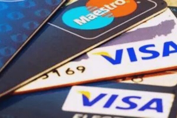 Card swipes go up, spends dip