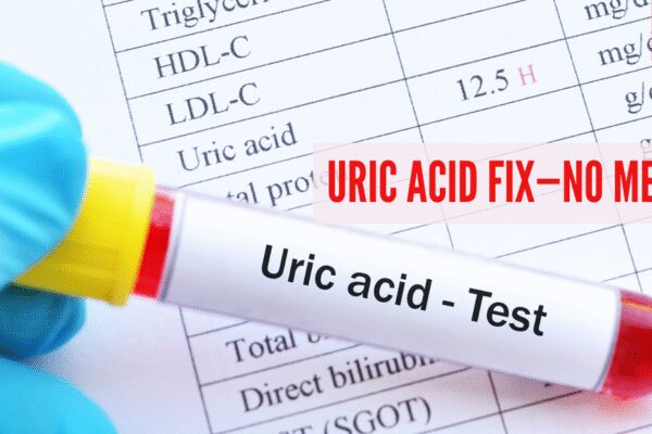 High uric acid doesn’t need medication, says a , and this is what he recommends instead