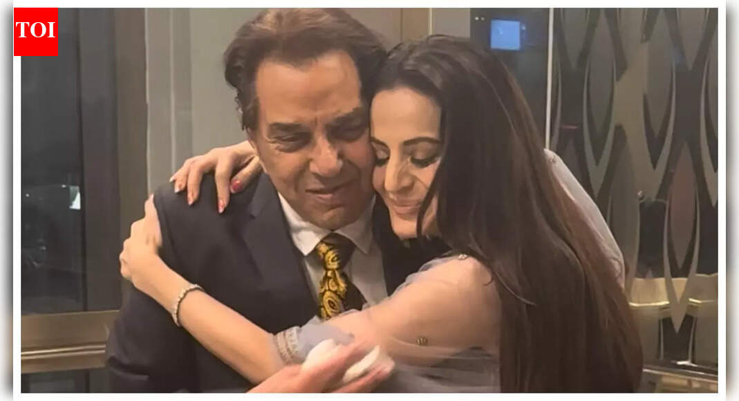 Ameesha Patel shares fond memories of Dharmendra, says, ‘he always made me feel as if I was part of the Deols’