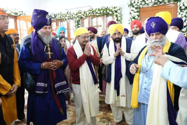 Mann, Kejriwal join congregation to pray for Punjab’s progress Anandpur Sahib, Punjab Chief Minister Bhagwant Mann and AAP national convener Arvind Kejriwal on Tuesday joined the large congregation here to pray for the progress of the state and prosperity of Punjabis. Both the leaders took part in the ‘ardas’ (prayer) performed after the ‘bhog’ of ‘Sri Akhand Path sahib’ to commemorate the 350th martyrdom anniversary of Guru Tegh Bahadur and legendary Sikh martyrs Bhai Mati Das, Bhai Sati Das and Bhai Dayala at Gurdwara Baba Budha Dal Chauni, according to an official statement. They joined the large congregation to express gratitude to the Guru and pray for the welfare of all. Both leaders said that it was a matter of great honour for them to have the opportunity to serve during the events to mark the 350th martyrdom anniversary of the ninth Sikh Guru. On the occasion, Mann and Kejriwal said Sikhism propagated the true model of socialism and secularism in the world. They said Sri Guru Granth Sahib is a lighthouse of universal brotherhood, secularism and socialism for every human being. Punjabis in general and Sikhs in particular have inherited a glorious legacy of sacrifice and valour from the great Sikh Gurus, who taught them to fight against tyranny, oppression and injustice, they said. It was the bounden duty of the state government to preserve our rich cultural heritage for future generations till eternity, said both the leaders. They said that it was the ardent wish of millions of people all across the globe that the 350th martyrdom anniversary of Guru Tegh Bahadur must be observed on a scale and magnitude befitting the unsurpassed and unsurpassable grandeur of the master’s supreme sacrifice.They said that, as per the expectations of people all over the world, the state government made humble efforts to make the commemorative events an occasion of their lifetime, adding that the government and the people of Punjab consider themselves most fortunate to be a part of this glorious and sacred historical occasion.End of ArticleFollow Us On Social MediaVideosAssam CM Calls Zubeen Garg’S Death ‘Plain Murder’, Drops Explosive RevelationDrone Show Pays Homage To Guru Tegh Bahadur In 350th Martyrdom Anniversary Event At Anandpur SahibRed Fort Attack May Derail Benjamin Netanyahu’s India Visit As Israeli Media Flags Safety ConcernsFinland President Warns Global Order Is ‘Unfair’, Urges West To Accept East And India’s Growing Role’Necessary Response At Proper Time’: Taliban Vows Action After 10 Killed In Pak StrikesWhy Delhi Police Added Section 197 To India Gate Protest Case Following Pepper Spray AttackDecoding Ayodhya’s Dharma Dhwaj And The Deep Meaning Behind Om, Sun And The Sacred Kovidara TreePM Modi Declares India’s 500-Year Resolve Fulfilled With Dharma Flag Ceremony At Ayodhya Ram TempleDiplomatic Row Explodes After China Rejects Arunachal Woman’s Passport During Shanghai Transit HaltAsh Cloud From Ethiopia Hits India’s Airspace At High Speed, DGCA Issues Urgent Safety Advisory123PhotostoriesFrom ‘Dhurandhar’ to ‘Kill Dil’: Moments when Ranveer Singh ruled action on screenLakes, Islands, Gardens: A Visual Journey Through Kolkata’s 480-Acre Eco Tourism Park7 Indian animals that are known for their gentle and calm natureNo more weak legs: 7 exercises for stronger calvesUdaipur Turns Into Celebrity Capital as JLo, Bollywood A-listers Attend Mantena WeddingHow You Show Your Anger According To Your Birth DateSecond Steel Bridge Erected in Ahmedabad for Mumbai-Ahmedabad Bullet Train ProjectFrom being independent to living life on her own terms: Neena Gupta’s 5 bold statements on motherhoodPunjabi aa gaye oye! Diljit Dosanjh sets the Emmys 2025 red carpet on fireDelhi on Edge as Ethiopia Volcano Ash Approaches; Visibility, Flights and AQI Maybe in Danger123Hot PicksDelhi AQI TodayNew Labour CodeCyclone SenyarGold rate todaySilver rate todayPublic Holidays NovemberBank Holidays NovemberTop TrendingEthiopian Volcanic EruptionVaishno Devi College AdmissionsNHL RumorsJoe Thornton Net WorthStem OPT ExtensionMLB Trade RumorsSmriti Mandhana EducationAsha Jadeja MotwaniTyson FuryTrump Gold Card