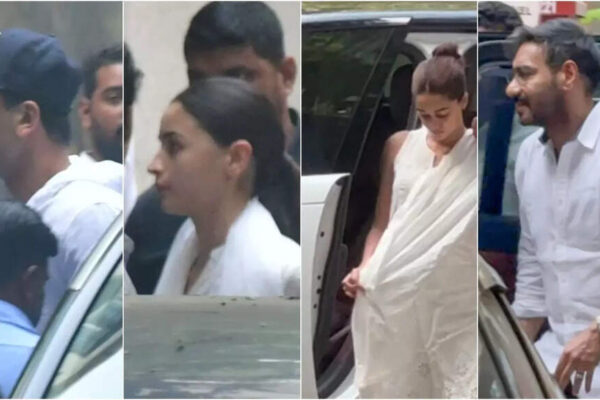 Dharmendra passes away: Ranbir Kapoor, Alia Bhatt, Ajay Devgn, Ananya Panday, and other celebs pay condolence visit to Deol residence