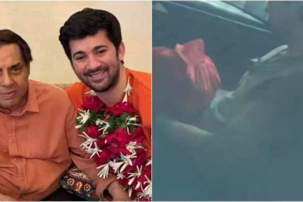 Dharmendra passes away: Grieving Karan Deol collects late grandfather’s ashes from crematorium