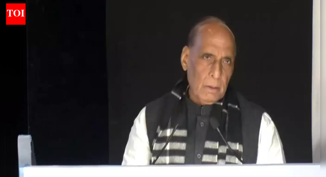 NEW DELHI: India must remain “proactive, ahead of the curve and future-ready” in the defence sector as it cannot adopt “a reactive approach” in today’s rapidly evolving world and constantly shifting geopolitical landscape, defence minister Rajnath Singh said on Tuesday.The minister, speaking at the Navy’s ‘Swavlamban 2025’ seminar, also asked Indian defence companies to move forward with a “profit-plus approach” to further reduce the country’s dependence on arms imports and strengthen indigenous manufacturing. “The common perception has often been that the private sector is profit-driven. There’s nothing wrong with that. But the profit-plus approach means that along with monetary profit, there should also be nationalism, a sense of duty, strategic responsibility, and the sentiment of doing something big for the country,” Singh said. End of ArticleFollow Us On Social MediaVideosKejriwal, Mann Pay Homage to Ninth Sikh Guru on 350th Martyrdom DayYogi Adityanath Uncovers The Dark Truth Of Mughal’S Tyranny On Shaheedi DiwasIndia Entering ‘Golden Era’ Of Defence Innovation And Self-Reliance: Rajnath Singh‘Until Brahmin Donates His Daughter’: IAS Officer’S Remark Sparks Row, Issues Clarification’A Nation That Never Bows to Terror, Operation Sindoor Shows New India’s Resolve, Says PM ModiChina Rejects Charge of Harassing Indian Woman in Shanghai, But Insists Claim Over Arunachal PradeshMamata Banerjee Warns BJP With Nation-Shaking Threat As SIR Battle Erupts In Bengal Ahead Of PollsAssam CM Calls Zubeen Garg’S Death ‘Plain Murder’, Drops Explosive RevelationDrone Show Pays Homage To Guru Tegh Bahadur In 350th Martyrdom Anniversary Event At Anandpur SahibRed Fort Attack May Derail Benjamin Netanyahu’s India Visit As Israeli Media Flags Safety Concerns123PhotostoriesBollywood actresses whose film style moments still inspire iconic fashion trends today5 electric blue animals that seem to be painted with ocean water6 factors that are essential to balance blood sugar naturallyThe most viral MET Gala moments you almost forgot10 phrases your child should avoid saying and what to teach them insteadExclusive – Bigg Boss 19: From opening up about her relationship with Kumar Sanu to calling Malti Chahar a ‘lesbian’; Kunickaa Sadanand breaks silence on her journey5 celebrity looks of the day that are setting major fashion goalsMrs. Gump’s most inspiring life lessons from Forrest Gump that still inspire generations8 modern-sounding baby boy names in Sanskrit and their meaningWinter-Friendly Fruits: 8 plants that thrives in cold-weather gardens123Hot PicksDelhi AQI TodayNew Labour CodeCyclone SenyarGold rate todaySilver rate todayPublic Holidays NovemberBank Holidays NovemberTop TrendingJoel EmbiidAyesha CurryKevin DurantTrey BensonStefon DiggsMLB Trade RumorsKayla NicoleJaxson DartPatricia SouthallLos Angeles Chargers vs. Las Vegas Raiders