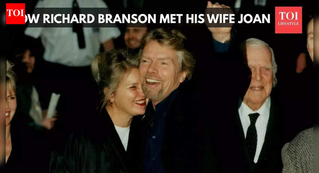 How Richard Branson met his wife Joan Templeman |