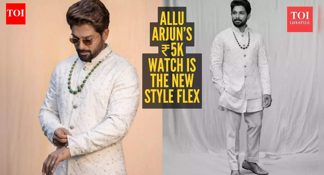 Allu Arjun’s budget watch choice will make millionaires question their style |