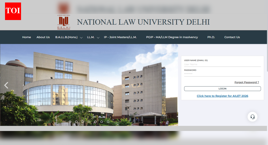 AILET 2026 admit card released at nationallawuniversitydelhi.in: Direct link to download hall ticket and other details here