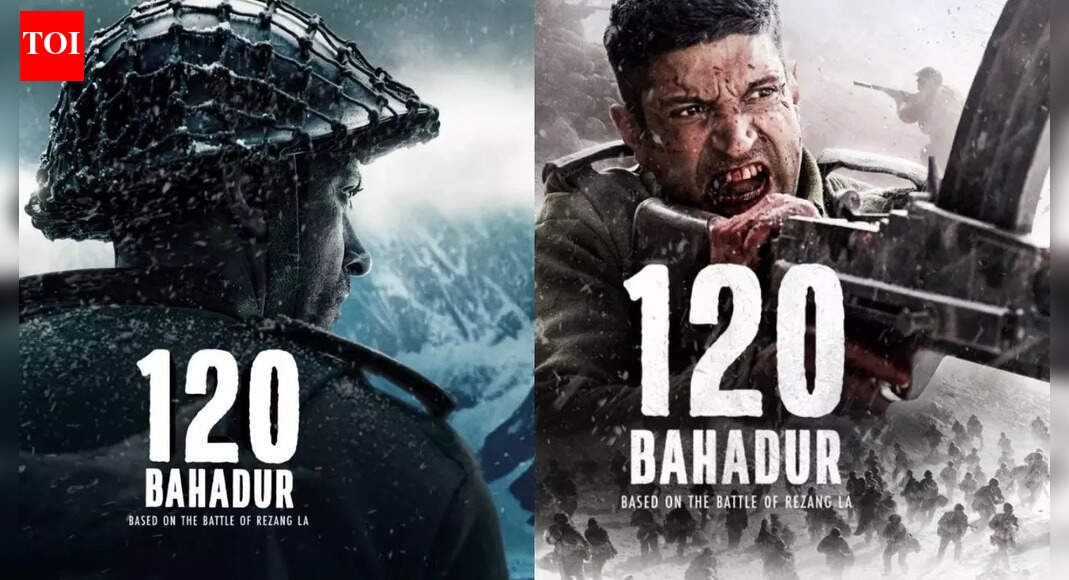 ‘120 Bahadur’ box office collection day 6: Farhan Akhtar and Raashii Khanna’s war drama witnesses a DROP on Wednesday, while Vivek Oberoi, Riteish Deshmukh’s ‘Mastiii 4’ keeps a marginal lead