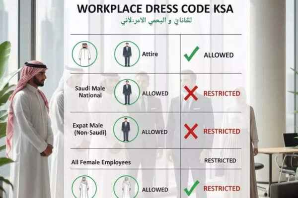 Saudi Arabia introduces new corporate dress code: What workers must wear now | World News