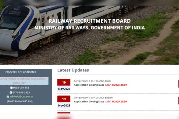 RRB NTPC UG recruitment 2025 window closing today for over 3000 posts: Direct link to apply here
