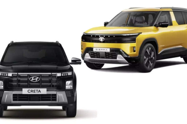 Tata Sierra vs Hyundai Creta: Base-spec trim price, features & more compared