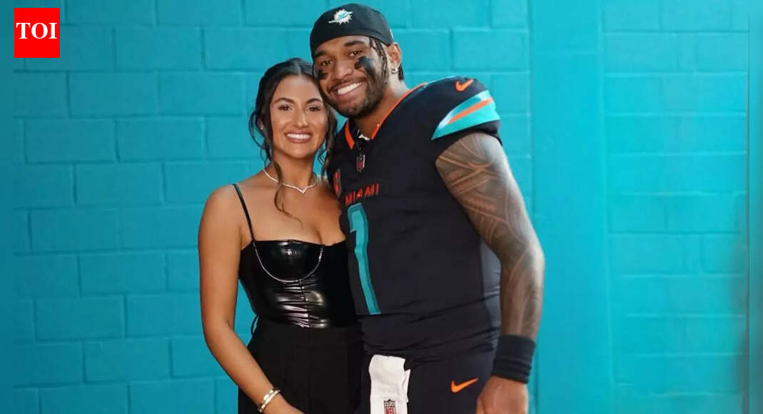 Tua Tagovailoa performs Ed Sheeran’s Thinking Out Loud, brings Thanksgiving cheer to children at Florida hospital with wife Annah