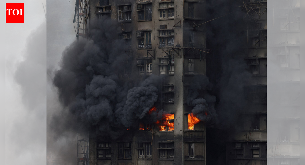Hong Kong fire tragedy: Toll rises to 75, flames still visible on Day 2; 3 suspects held for manslaughter