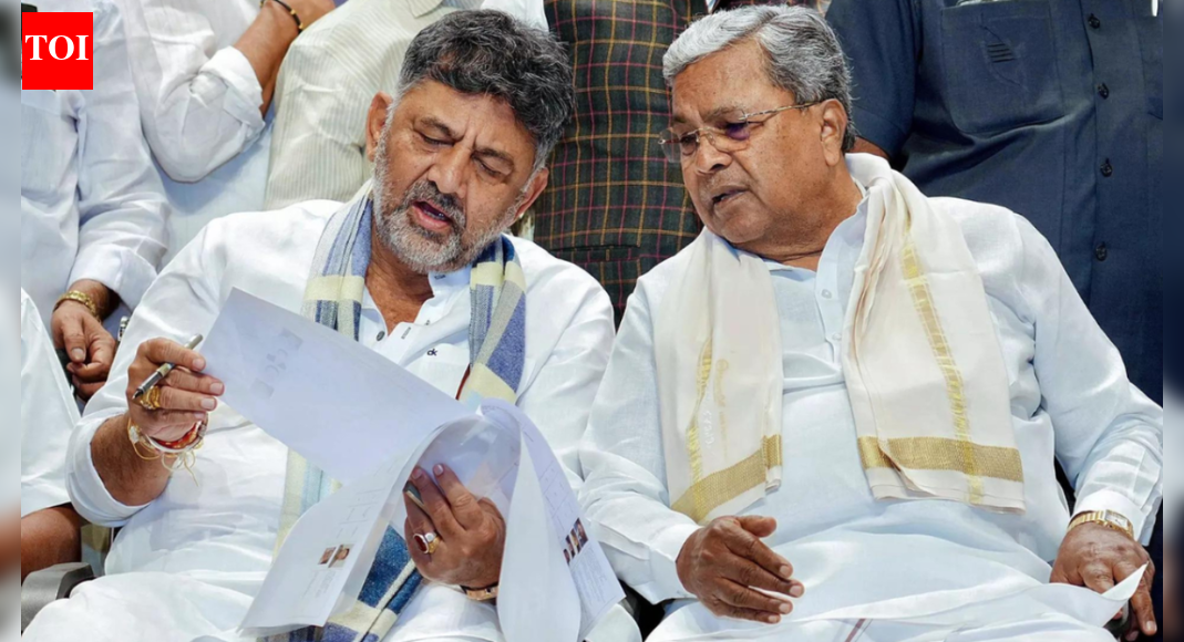 Karnataka deputy chief minister DK Shivakumar clarified his “word power” social media post was intended for the legal fraternity on Constitution Day, not a political jab at Chief Minister Siddaramaiah.  NEW DELHI: Karnataka deputy chief minister DK Shivakumar on Thursday clarified that his recent social media post on “word power” was meant to mark Constitution Day and was addressed to the legal fraternity after chief minister Siddaramaiah countered him thorough a social media post amid ongoing debate over leadership and political messaging.Speaking to reporters, Shivakumar explained the intent behind his post and said, “Yesterday I was speaking on the our Constitution day. Whatever judges speak, whatever politicians speak, whatever is speak is very much important. I said that all you, all the advocates for all the advocate. I said when you speak you should be. When you convey the message, it should be very important.”His clarification followed a sharp exchange between the two senior leaders that played out publicly. On Wednesday, Shivakumar wrote on X that “WORD POWER IS WORLD POWER. The biggest force in the world is to keep one’s word. Be it a judge, president or anyone else including myself, everyone has to walk the talk. Word power is world power.” Siddaramaiah responded later using similar phrasing to assert that the mandate belongs to the government for a full term, stressing he intends to complete five years in office.Shivakumar said his post was being read in a political context, but insisted the message was broader. He added, “That is what I am telling. Whatever we speak in our world that is called Pratikna. That is the word our tongue. That is. I said world power is world power. Wherever in the world. Whatever you speak is very much important. Whatever you also tell in your media also tell. Your anchor also speak. Whether your reporter speak, that is important. That is the power.”The clarification came amid intensifying discussions over leadership transition in Karnataka after the Congress government completed two and a half years in office, a point at which Shivakumar’s supporters believe a rotational understanding from 2023 should take effect. While Siddaramaiah has consistently maintained his intent to serve a full five-year term, Shivakumar’s recent remarks and online posts have been interpreted as renewed signalling of his claim to the post.The exchange marked a departure from previous months, where comments had largely come from supporters of both leaders rather than from the two principals themselves. The matter now rests with the Congress high command, as both sides await direction on whether the leadership question will be settled or deferred.About the AuthorTOI News DeskThe TOI News Desk comprises a dedicated and tireless team of journalists who operate around the clock to deliver the most current and comprehensive news and updates to the readers of The Times of India worldwide. With an unwavering commitment to excellence in journalism, our team is at the forefront of gathering, verifying, and presenting breaking news, in-depth analysis, and insightful reports on a wide range of topics. The TOI News Desk is your trusted source for staying informed and connected to the ever-evolving global landscape, ensuring that our readers are equipped with the latest developments that matter most.”Read MoreEnd of ArticleFollow Us On Social MediaVideosIndia Is a Key Ally, Cyprus Assures Strong Push to Finalise India–EU FTA TalksImran Khan Health Rumour: PTI Holds Sit In Outside Adiala Jail, KP CM Sohail Afridi Stages ProtestRam Madhav Challenges ‘No-Religion’ Narrative in White Collar Terror DebateAustralia Says India Is Now A Leading Global Power, Credits PM Modi For Transforming World DynamicsOusted PM Sheikh Hasina Faces Fresh Conviction as Court Awards 21-Year TermPM Modi Announces Major Move Allowing Private Players Into Nuclear Sector To Spur Advanced ReactorsExplained: Why Vikram-I Could Transform India’s Satellite Launch Market And Global Space Leadership‘Pak, Bangladesh, US…’: BJP Alleges Congress Using Foreign ‘X’ Accounts to Set India’s NarrativePakistan’s Adiala Jail Issues Statement On Imran Khan’s Health Amid Viral Death RumoursThe Indrajaal Ranger: India Unveils AI-Enabled Anti-Drone Patrol Vehicle In Hyderabad123Photostories5 must-visit national parks in the USA that are also UNESCO World Heritage Sites5 things to do during Brahma Muhurta for 21 days to transform your lifeThe hidden skill of Metacognition: What is it and how it makes the brain work smarterFrom Jonathan to Alagba: 5 tortoises across the world with exceptionally long lifespansMillie Bobby Brown’s promotional looks for ‘Stranger Things 5’Despite 180 flops and 47 disasters, THIS actor became a cult icon in Russia — His name will surprise youStressed at work? Doctor explains you could be closer to diabetes than you think5 best utensils for daily cooking and how much nutrients they can retainRestricted skies: 5 no-fly zones in India and why planes avoid themDhanush to Kriti Sanon: 5 best fashion looks of the day that are setting major style goals123Hot PicksDelhi AQI TodayNew Labour CodeWorld NewsGold rate todaySilver rate todayPublic Holidays NovemberBank Holidays NovemberTop TrendingDeion SandersAyesha CurryTaylor SwiftMarqury CollinsStefon DiggsSaudi Prince Mohammed Bin SalmanCharlie McAvoyWPL Auction Who Got WhomSteveWillDoIt ControversyCandace Owens
