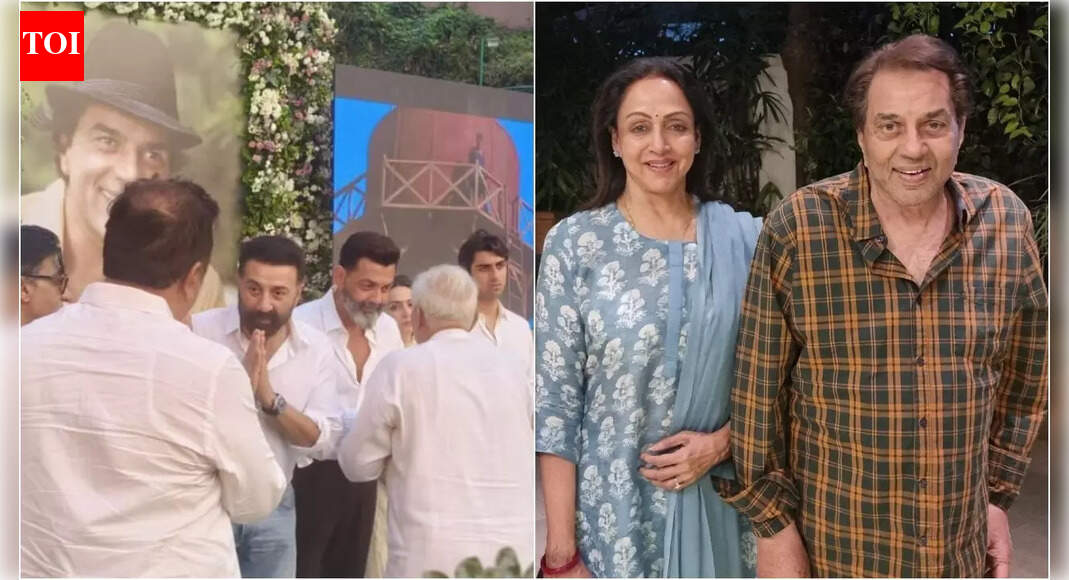 Top 5 Entertainment News: From celebs attending Dharmendra’s prayer meet to Hema Malini’s emotional post for the late actor – buzzworthy stories of the day