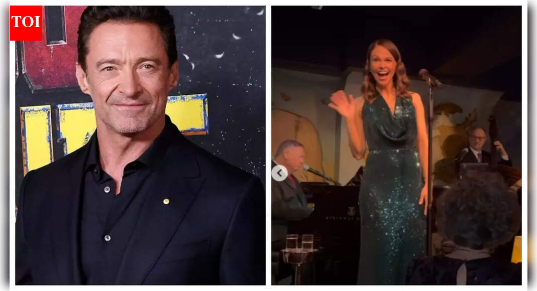 Hugh Jackman makes relationship with Sutton Foster Instagram official; ‘Wolverine’ star dotes over lady love’s NYC stage performance – WATCH